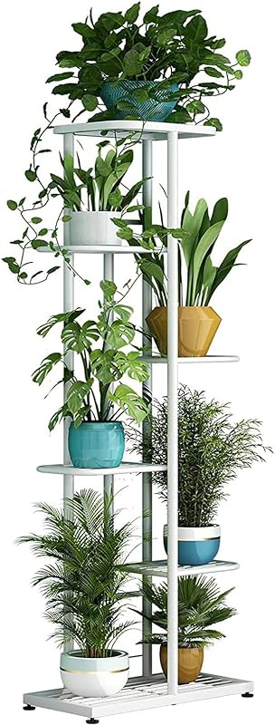 SUOERNUO Plant Stand 4 Tier 5 Potted Planter Rack Storage Organizer Flower Pot Holder Shelves