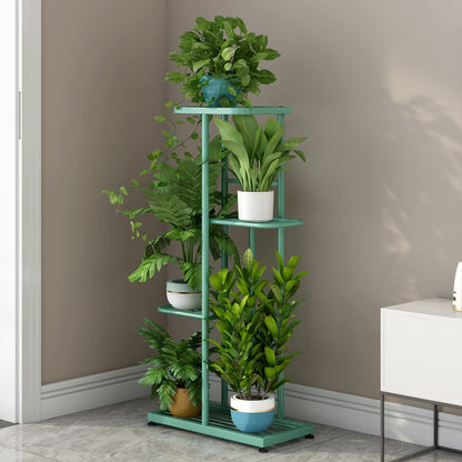 SUOERNUO Plant Stand 4 Tier 5 Potted Planter Rack Storage Organizer Flower Pot Holder Shelves